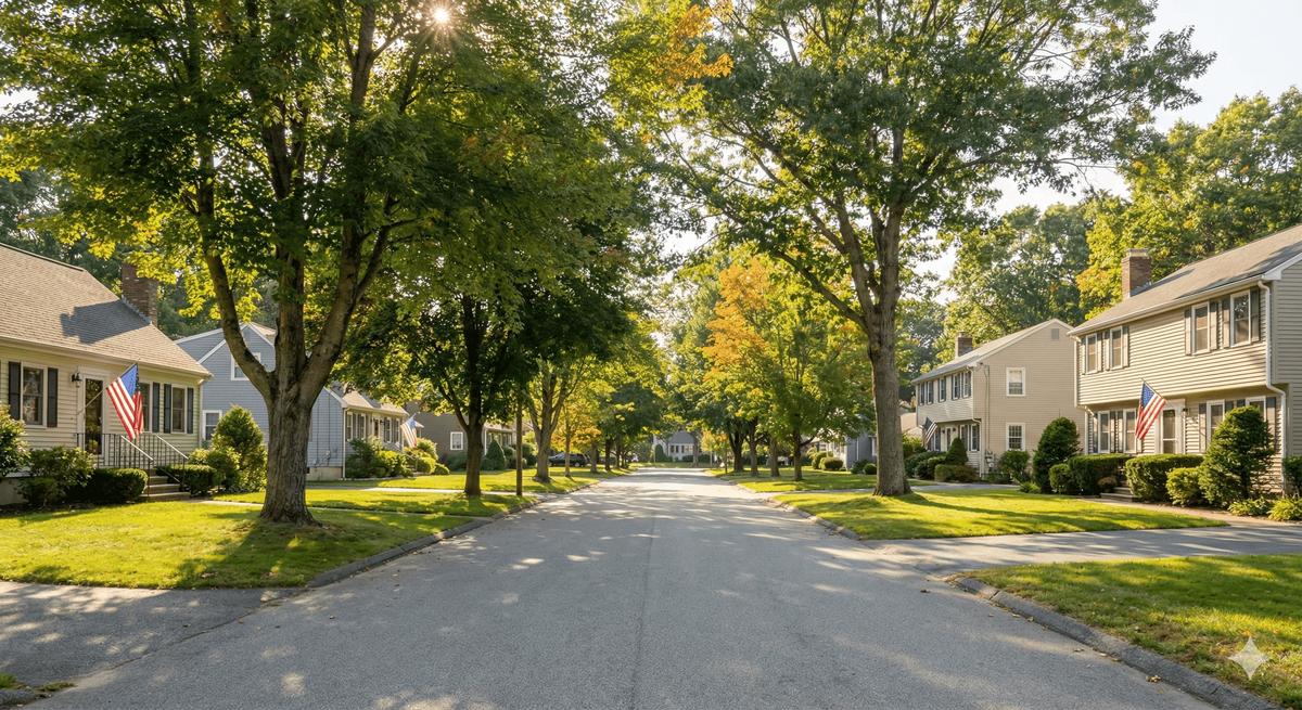 Peabody Massachusetts residential area